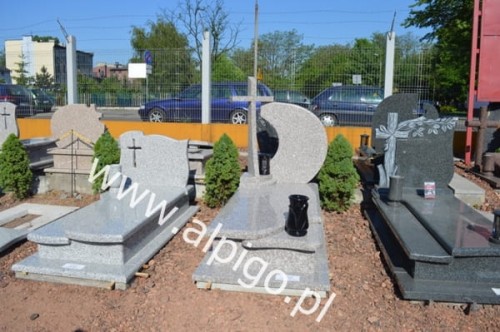 Nagrobek 90x190, "BRĄZ KRÓLEWSKI".