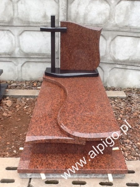 Nagrobek 90x190, "VANGA" + "SZWED".